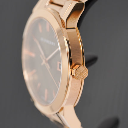 Burberry Unisex Watch The City Rose Gold 38mm BU9005