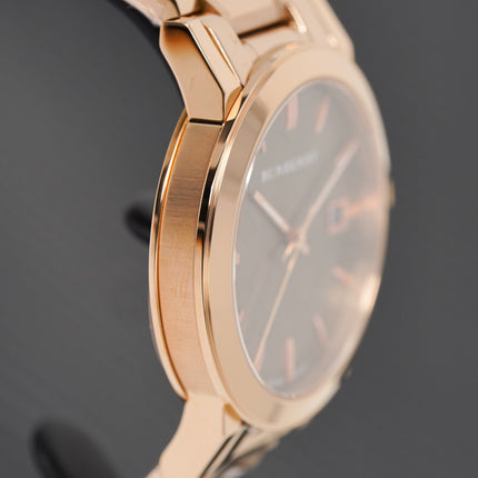 Burberry Unisex Watch The City Rose Gold 38mm BU9005