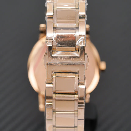 Burberry Unisex Watch The City Rose Gold 38mm BU9005