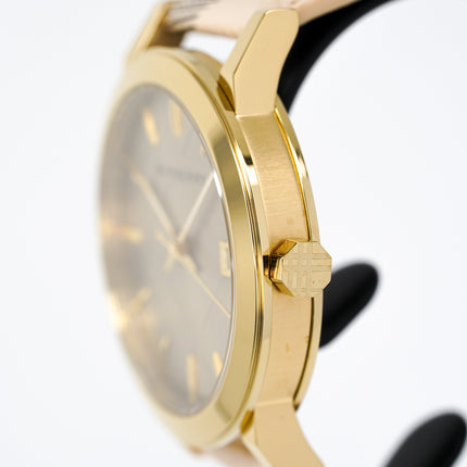 Burberry Watch The City Haymarket Yellow Gold 38mm BU9026