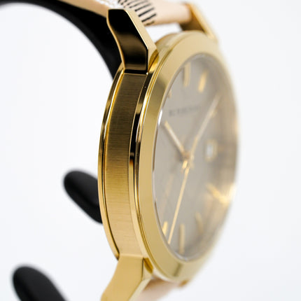 Burberry Watch The City Haymarket Yellow Gold 38mm BU9026