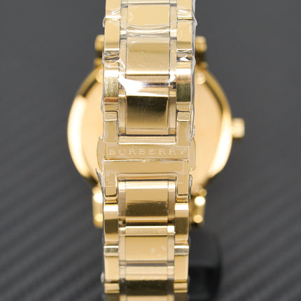 Burberry Watch The City Yellow Gold BU9033