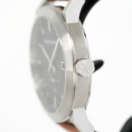 Burberry Men's Watch The City 42mm Black Brown BU9905