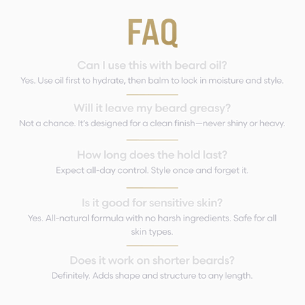 Warrior's Beard Balm