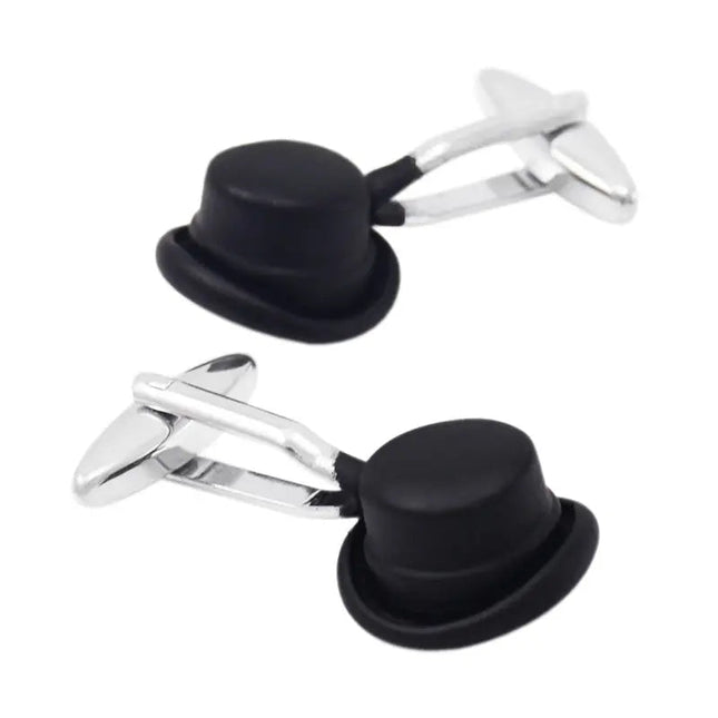 Bowler Hat Shape Cufflinks