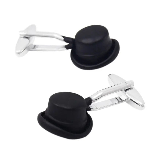 Bowler Hat Shape Cufflinks