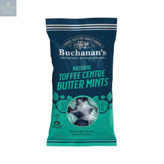 Buchanan's bag of Natural Toffee Centre Butter Mints