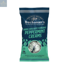 Buchanan's bag of dark chocolate Peppermint Creams