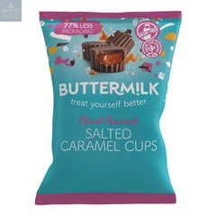 Buttermilk Dairy Free salted caramel cups in pouch