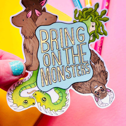 Greek Mythology Monsters Vinyl Sticker