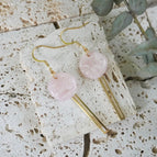 Rose Quartz / Gold