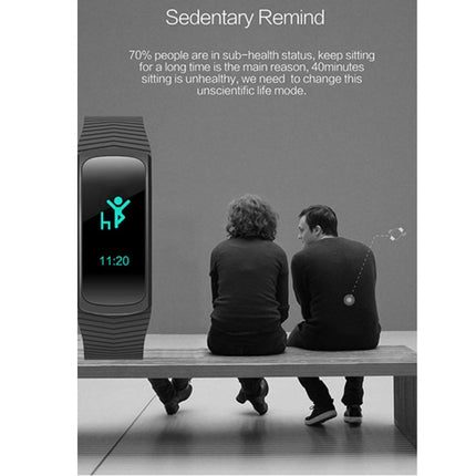 SMA-B3 Fitness Tracker 0.96 inch Bluetooth Smart Bracelet, IP67 Waterproof, Support Activity Traker / Heart Rate Monitor / Blood Pressure Monitor / Remote Capture