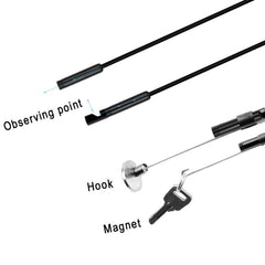 1.0MP HD Camera 30m Wireless Distance Metal WiFi Box Waterproof IPX67 Endoscope Snake Tube Inspection Camera with 6 LED for Android & iOS, Length: 1m, Lens Diameter: 9mm, Length: 1m