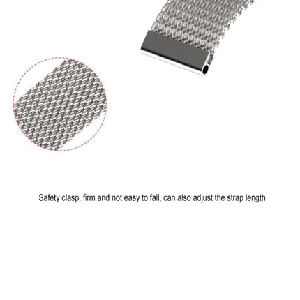 Mijobs Milan CS Metal Magnetic Watch Band for Xiaomi Mi Band 3 & 4 & 5 & 6, Host not Include