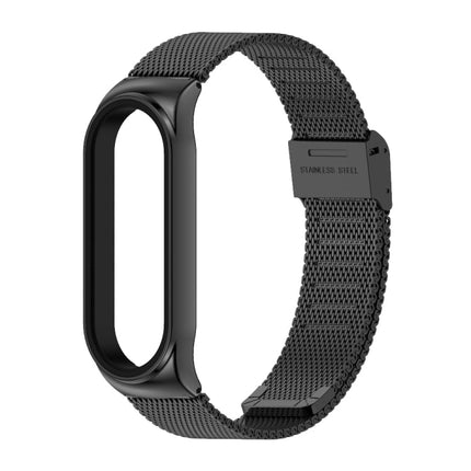 Mijobs Milan CS Screwless Buckle Metal Watch Band Case for Xiaomi Mi Band 3 & 4 & 5 & 6, Host not Included