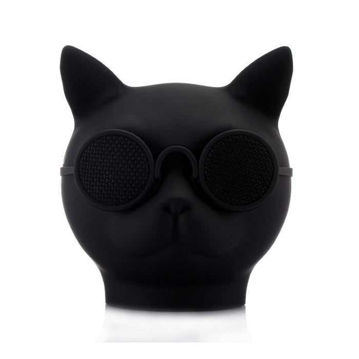 T8 Mini Cat Shape Stereo Wireless Bluetooth Speaker, Support Hands-free / TF Card / FM