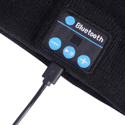 Knitted Bluetooth Headsfree Sport Music Headband with Mic for iPhone / Samsung and Other Bluetooth Devices