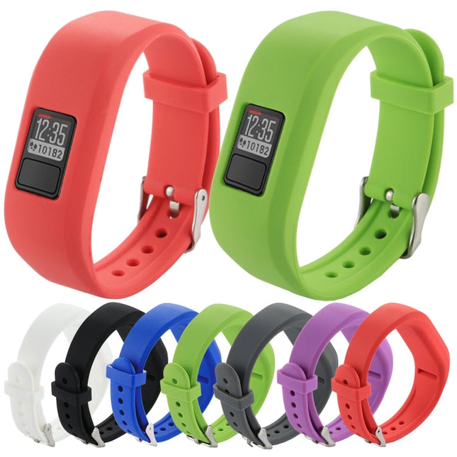 For Garmin Vivofit 3 Smart Watch Silicone Watch Band, Length: about 24.2cm