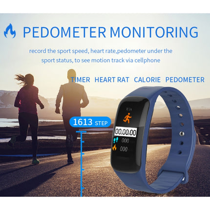 H29 1.14 inches IPS Color Screen Smart Bracelet IP67 Waterproof, Support Step Counting / Call Reminder / Heart Rate Monitoring / Sleep Monitoring