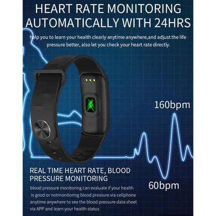 H29 1.14 inches IPS Color Screen Smart Bracelet IP67 Waterproof, Support Step Counting / Call Reminder / Heart Rate Monitoring / Sleep Monitoring