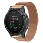 For Garmin Fenix 6X / Rose Gold