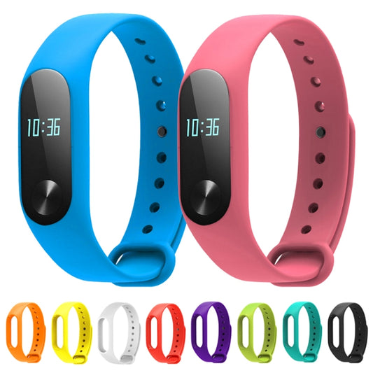 For Xiaomi Mi Band 2 (CA0600B) Colorful Wrist Bands Bracelet, Host not Included, Pink Wristbands, Green Wristbands, Blue Wristbands, Light Green Wristbands, Purple Wristbands, Red Wristbands, White Wristbands, Yellow Wristbands, Black Wristbands�������...