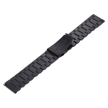 For Fitbit Blaze Smart Watch Butterfly Buckle 3 Beads Stainless Steel Watchband