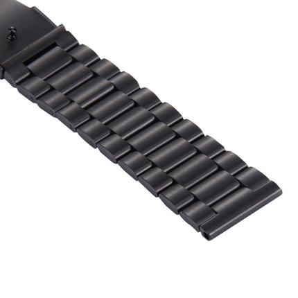 For Fitbit Blaze Smart Watch Butterfly Buckle 3 Beads Stainless Steel Watchband