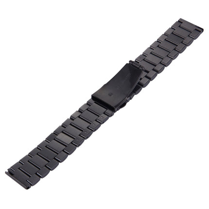 For Samsung Gear S2 Classic Smart Watch Butterfly Buckle 3 Beads Stainless Steel Watchband