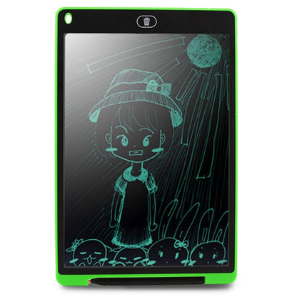 Portable 12 inch LCD Writing Tablet Drawing Graffiti Electronic Handwriting Pad Message Graphics Board Draft Paper with Writing Pen, 12 inch White, 12 inch Black, 12 inch Green, 12 inch Blue, 12 inch Red