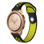 For Galaxy Watch 42mm / Black Yellow