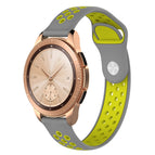 For Galaxy Watch 42mm / Yellow + Grey