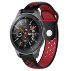 For Galaxy Watch 46mm / Black Red