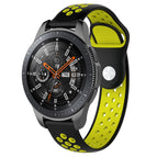 For Galaxy Watch 46mm / Black Yellow
