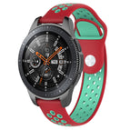 For Galaxy Watch 46mm / Green+Red