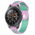 For Galaxy Watch 46mm / Mint Green + Light Pink