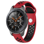 For Galaxy Watch 46mm / Red Black
