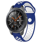 For Galaxy Watch 46mm / White Blue