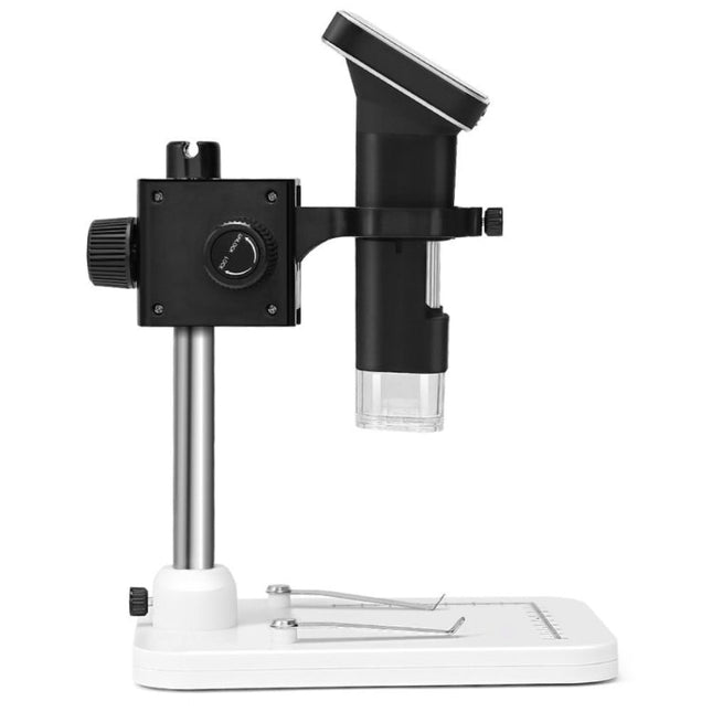 500X Zoom Magnifier 3MP Image Sensor USB Digital Microscope with 2.5 inch Screen & 8 LED & Professional Stand, Support TF Card, DMS-015M 500X