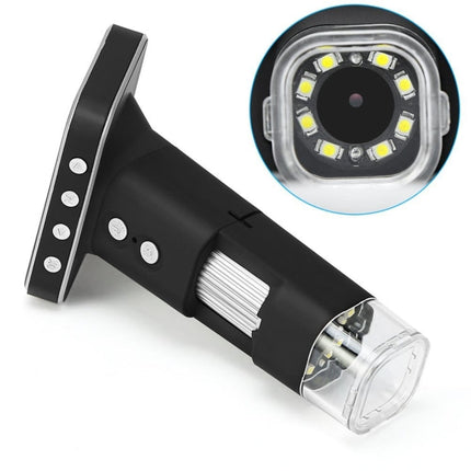 500X Zoom Magnifier 3MP Image Sensor USB Digital Microscope with 2.5 inch Screen & 8 LED & Professional Stand, Support TF Card, DMS-015M 500X