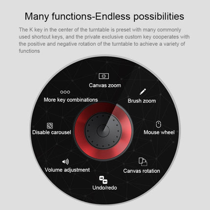 VEIKK A15PRO 10x6 inch 5080 LPI Type-C Interface Smart Touch Electronic Graphic Tablet