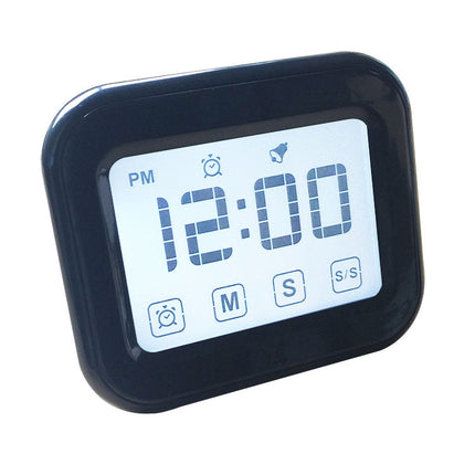 Kitchen Timer Digital Alarm Clock Large LCD Touch Screen Come with Night Light for Cooking Baking