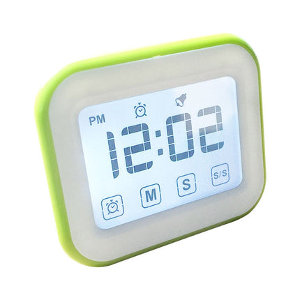 Kitchen Timer Digital Alarm Clock Large LCD Touch Screen Come with Night Light for Cooking Baking