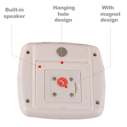 Kitchen Timer Digital Electronic Loud Alarm Magnetic Backing With Holder for Cooking Baking Sports Games Office