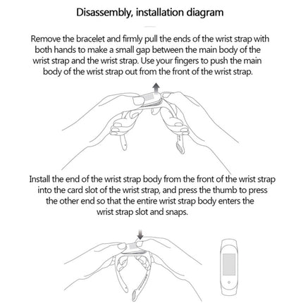 Pure Color Soft TPU  Watch Bands for Xiaomi Mi Band 4, Host Not Included, Black, Orange, Pink, Dark Blue, Wine Red