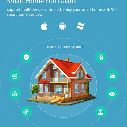 NEO NAS-SC01W Wireless WiFi EU Smart Light Control Switch 1Gang