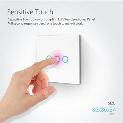 NEO NAS-SC03W Wireless WiFi EU Smart Light Control Switch 3Gang