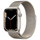 For Apple Watch Ultra 49mm / Series 8&7 45mm / SE 2&6&SE&5&4 44mm / 3&2&1 42mm / Milan Starlight