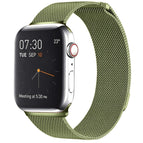 For Apple Watch Ultra 49mm / Series 8&7 45mm / SE 2&6&SE&5&4 44mm / 3&2&1 42mm / Army Green
