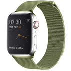 For Apple Watch Ultra 49mm / Series 8&7 45mm / SE 2&6&SE&5&4 44mm / 3&2&1 42mm / Army Green